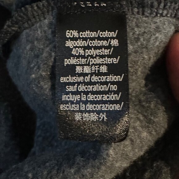 Victoria Sport Sleeveless Hoodie Charcoal Heather XL/XXL - Picture 3 of 9